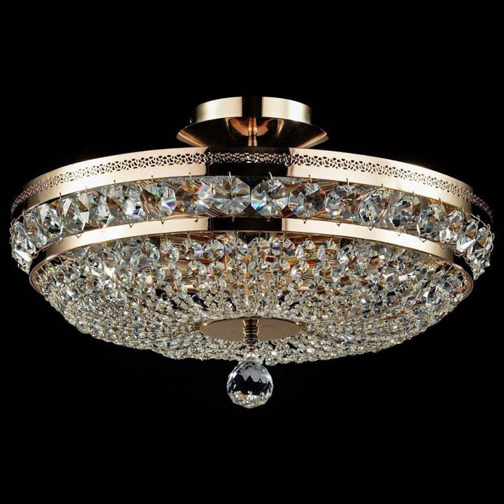 Люстра на штанге Maytoni DIA700-CL-06-G
