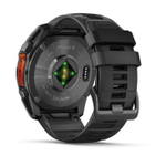 Умные часы Garmin Fenix 8, 51 мм, AMOLED, Slate Gray with black silicone band