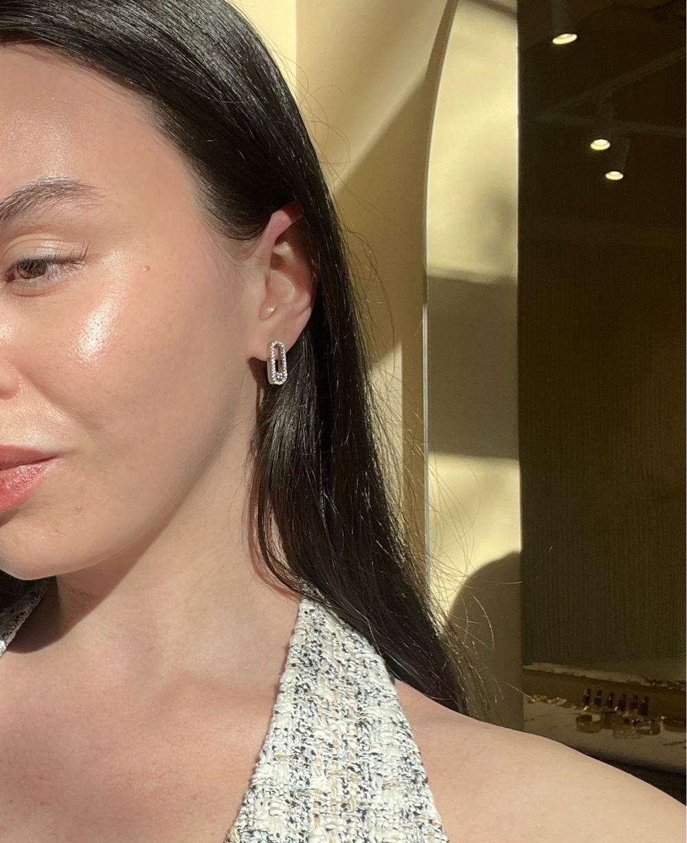 Серьги Grace mini silver