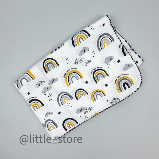 Пеленка муслиновая "Радуга"