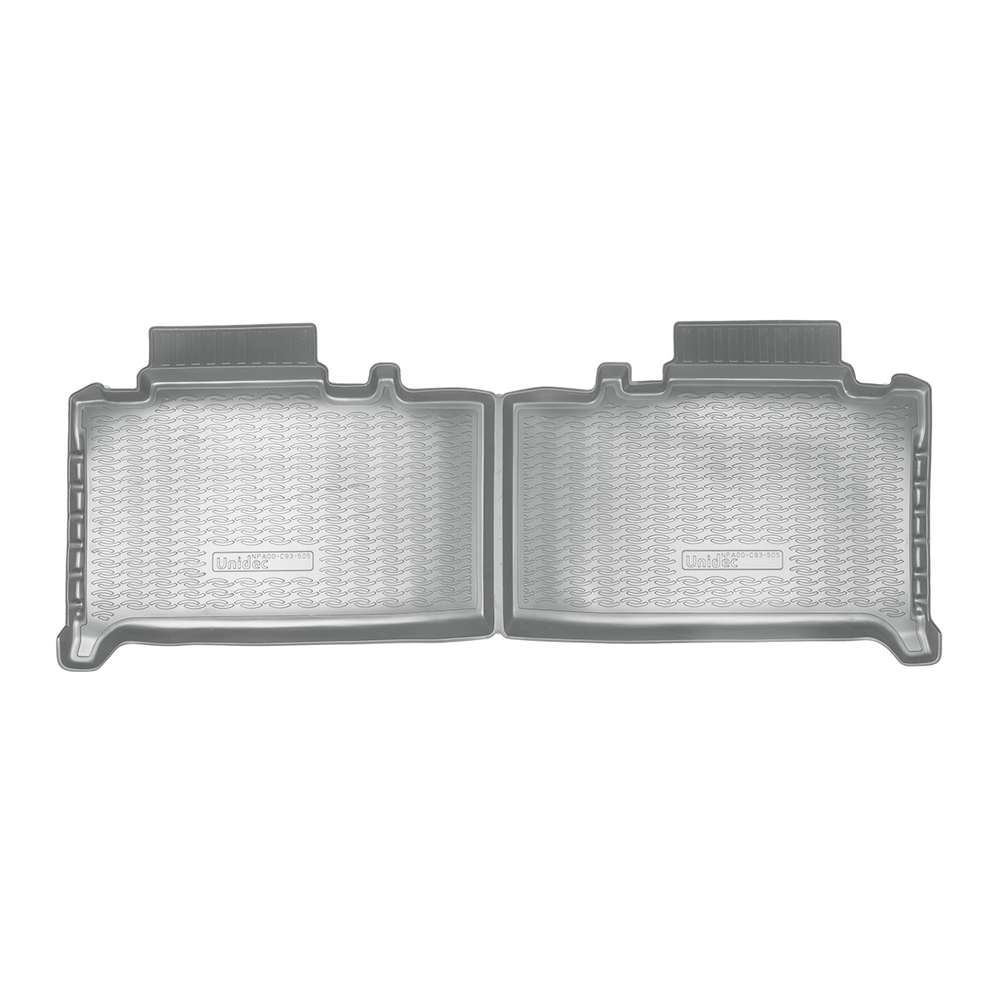 Ковры в салон Norplast/Unidec для UAZ Pickup (2014-), Серый, задние, арт.NPA00-C93-505-G