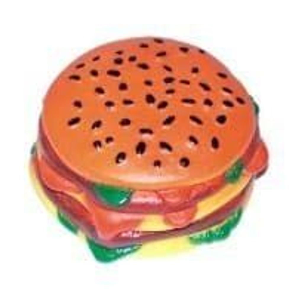 ИГРУШКА ВИНИЛОВАЯ "ГАМБУРГЕР ДВОЙНОЙ" 10см 2007 (К-Й)