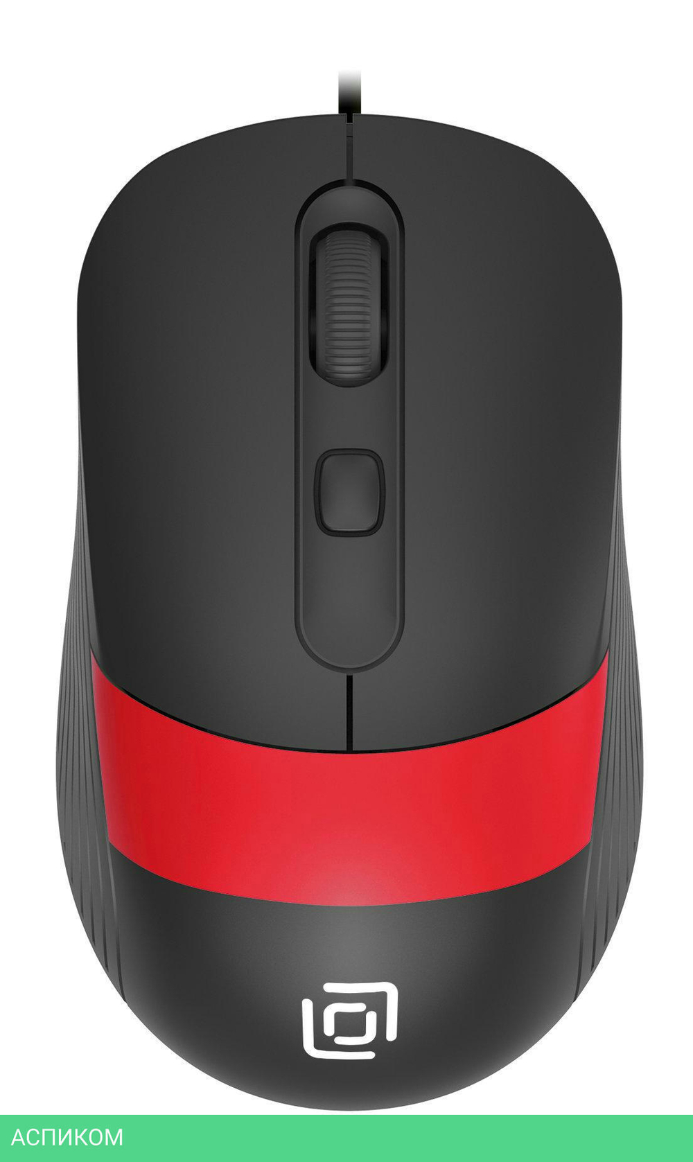 Мышь Oklick 310M черный/красный (1869102)