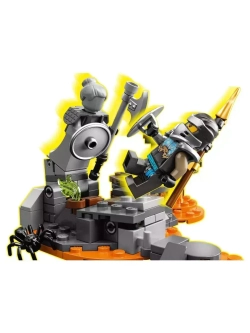 Конструктор Ниндзя Дракон чародея-скелета 1193 детали