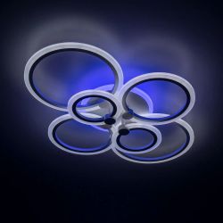 Citilux Сента CL237B160E RGB Люстра с пультом Белая