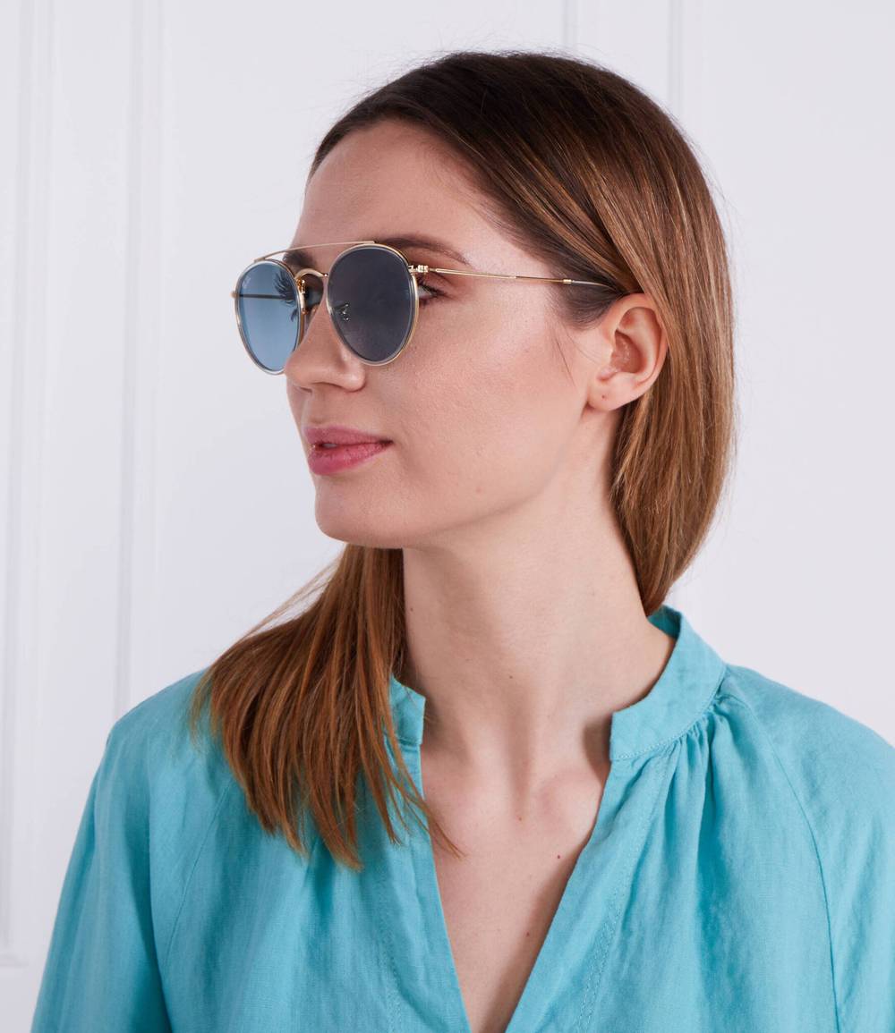 Солнцезащитные очки Ray-Ban - золотой(RB3647N)