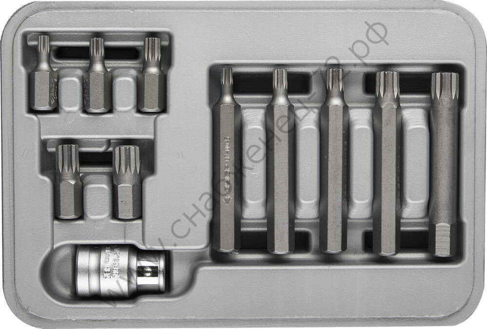 ЗУБР SPLINE 11 шт, Специальные биты (2652-H11)