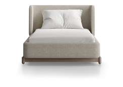 Кровать Basic спальное место 90*200 см (молочный, букле)