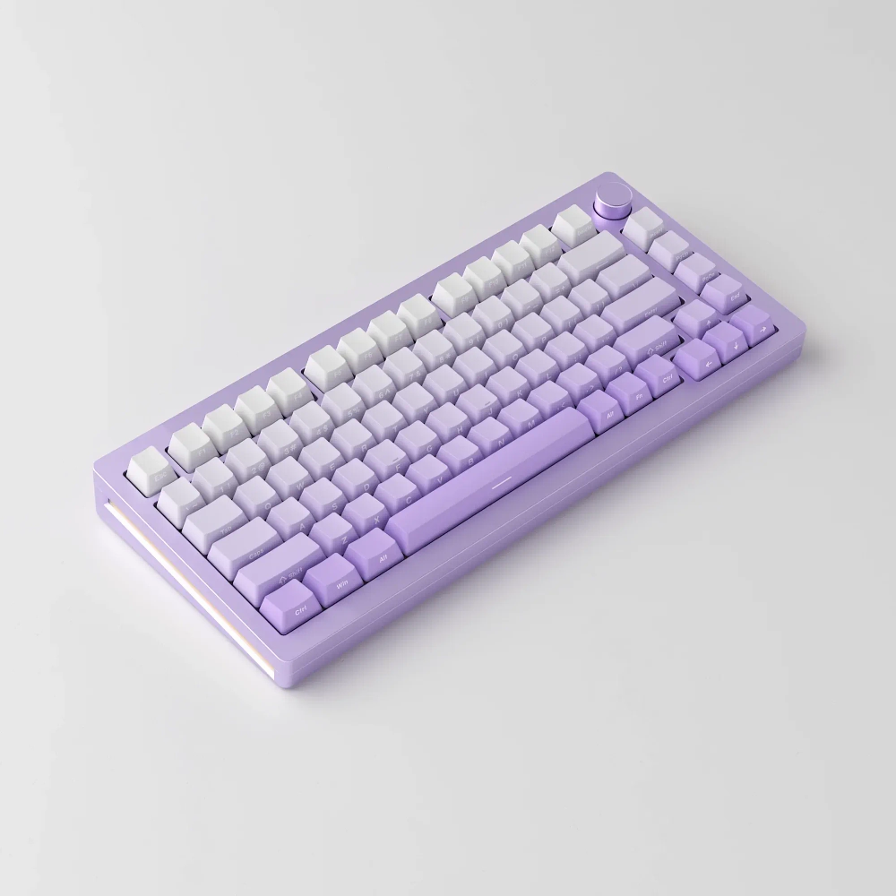 Monsgeek M1W HE-SP, Purple, 3 Modes, Magnetic Yellow