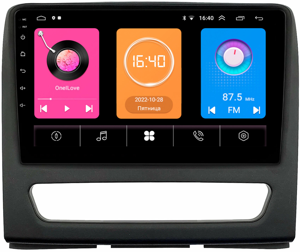 Магнитола для Sollers Atlant 2022+ (рамка под 9") - OEM GT9-0380 на Android 10, 2ГБ-16ГБ