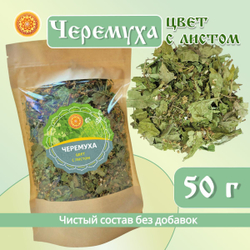 Черемуха цвет с листом.
