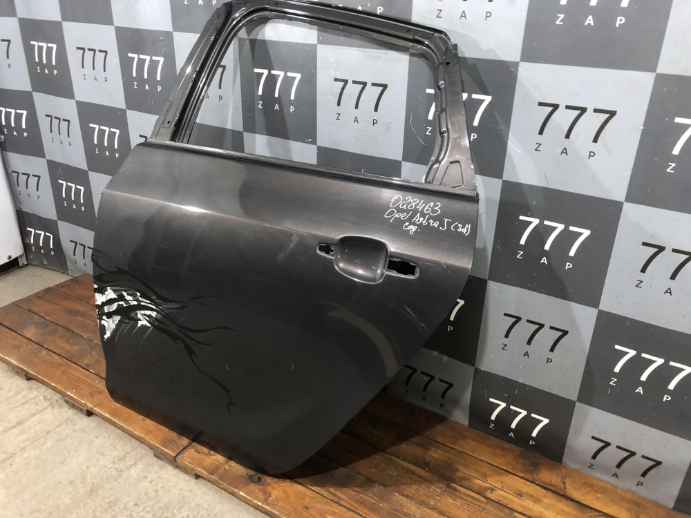 Дверь задняя левая Opel Astra J 09-17 Б/У Оригинал 13285610
