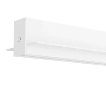 Магнитный шинопровод 3м для встраиваемого монтажа в гипсокартон TR2013-WH белый Smart Hide Denkirs