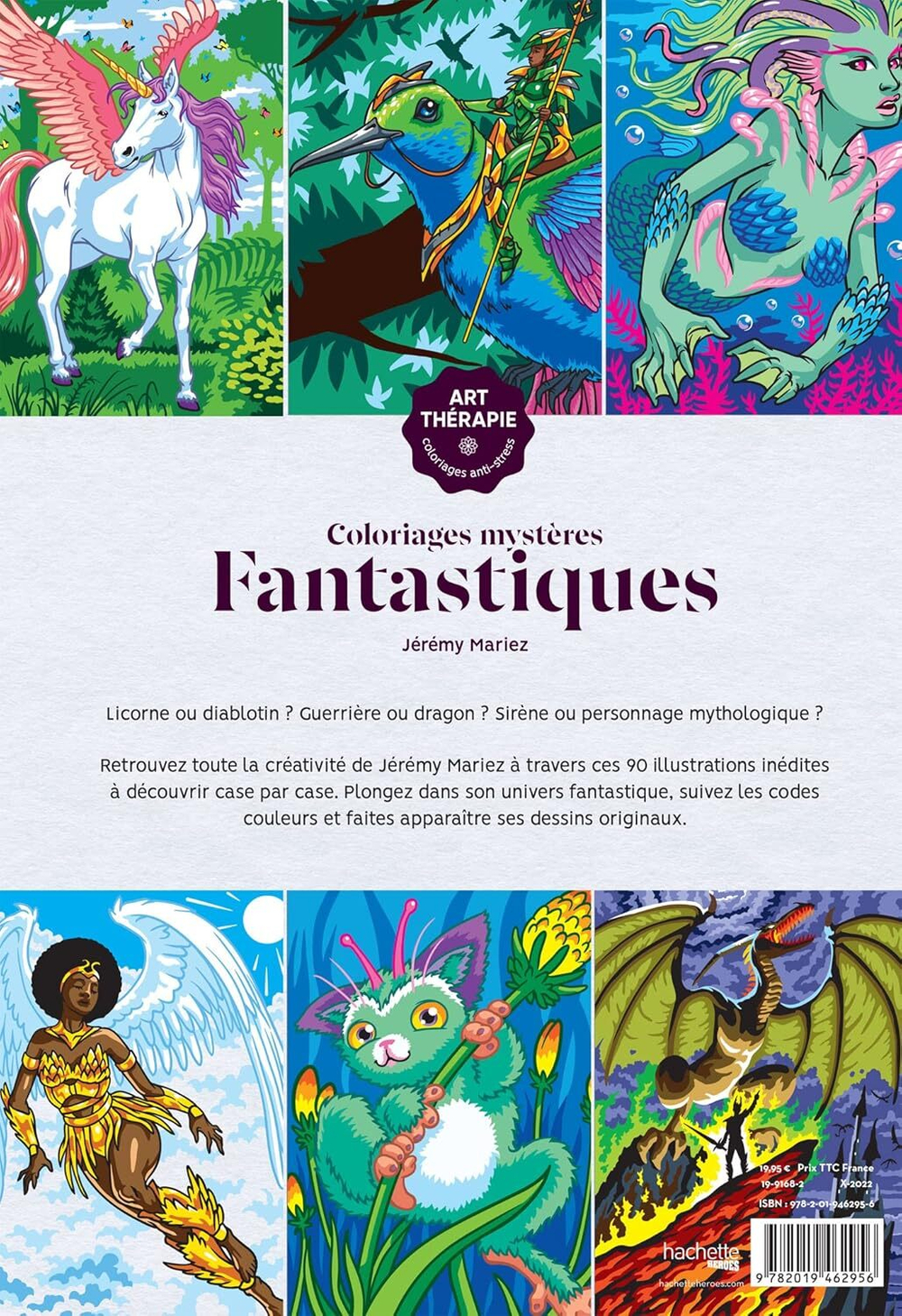 Раскраска по номерам Coloriages mysteres Disney - Fantastiques