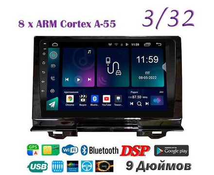 Topway TS18 3+32GB 8 ядер для Honda Vezel, H-RV 2021+