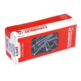 Саморезы универсальные 4,5x45 (белый цинк 200 шт)