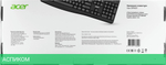 Клавиатура Acer OKW301 черный (ZL.KBDCC.01A)