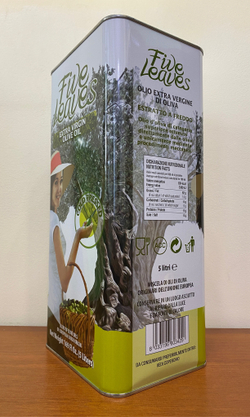 Оливковое масло нерафинированное CARMELA DI CARO 5 L в жестяной канистре Италия, Сицилия