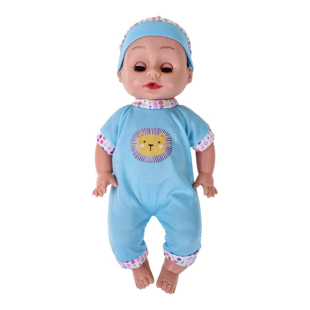 Пупс функциональный с аксесс., пакет 1104A