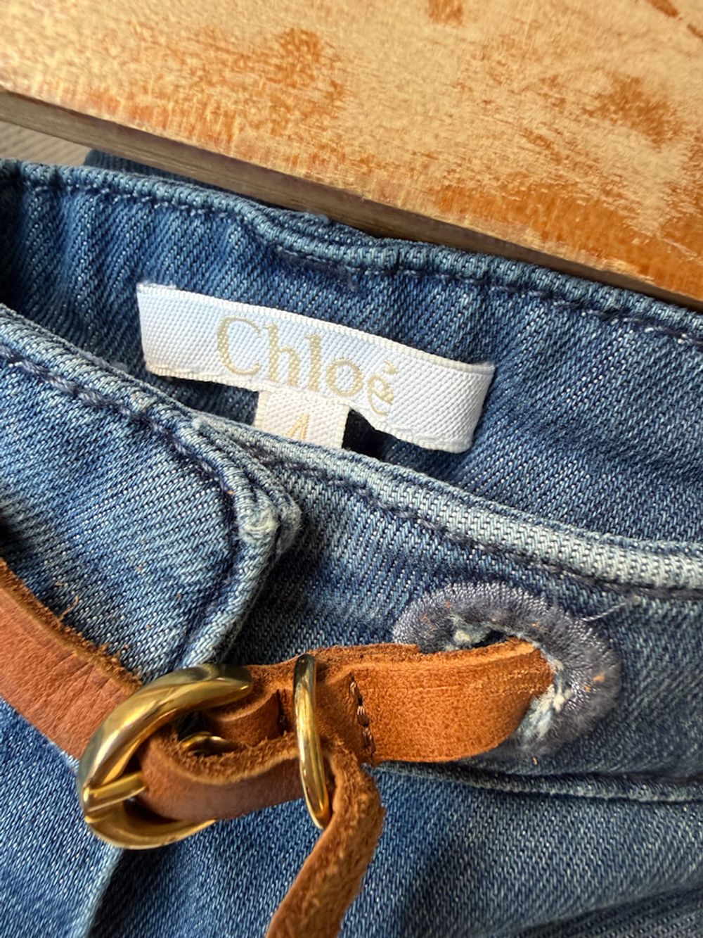 Джинсовые шорты Chloe, 104