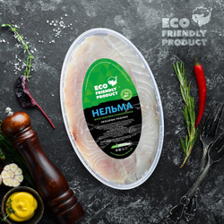 Нельма ломтики без масла  500 гр.