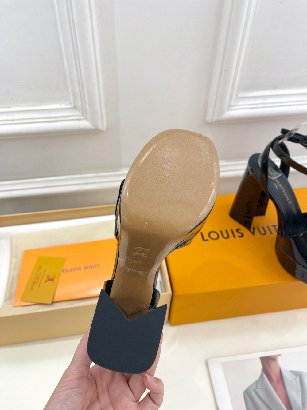 Louis Vuitton Shake Platform Sandal