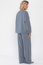 Костюм трикотажный Августа ХИТ (светло-серый) К14347-5М LT Collection