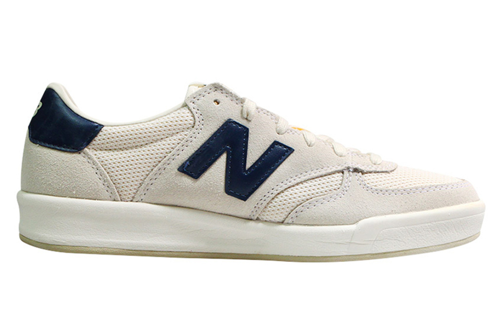 New Balance NB 300 flip-flops retro casual low-top sneakers for men and women with the same beige blue