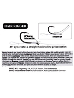 Крючки Gamakatsu PowerCarp HAIR RIGGER EYED HOOK размер 12 (упк.10шт.)