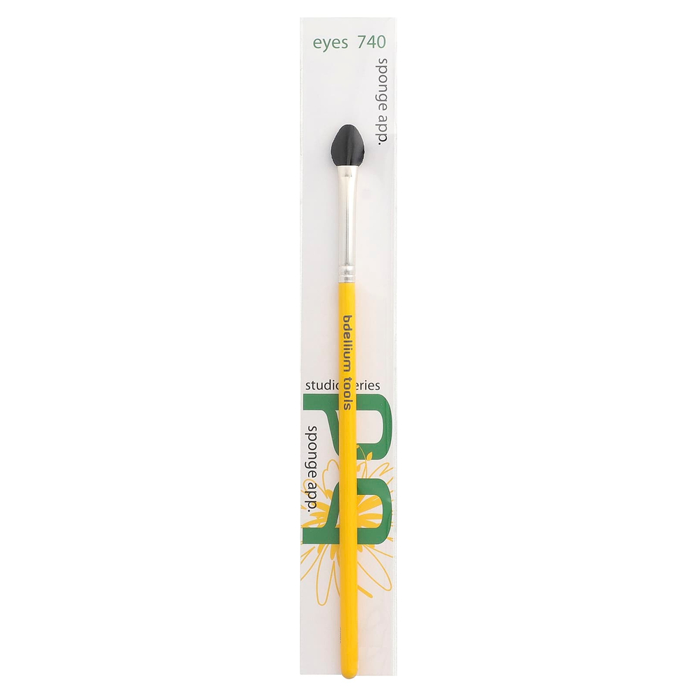 Bdellium Tools, Studio Series, кисть-аппликатор-спонж, Eyes 740, 1 шт.