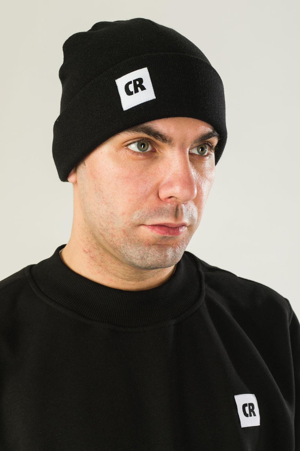 Шапка Двуслойная Fat Beanie Черная