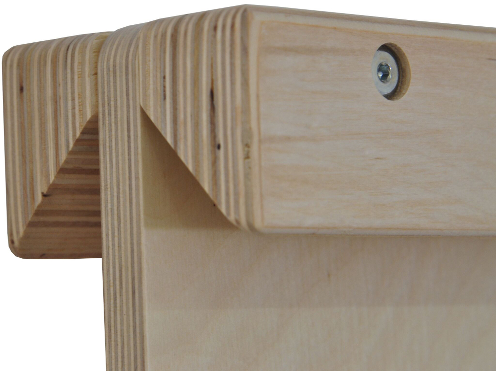 Горка пиклера скалодром из фанеры и массива березы