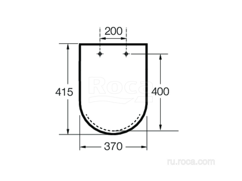 Крышка для чаши Roca Inspira Round Supralit, Soft Close, бежевый 80152C65B