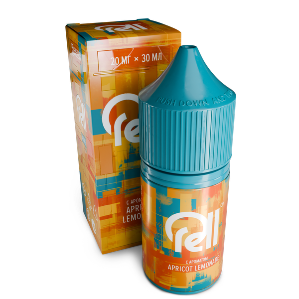Купить Жидкость Rell Azure Salt 30 мл - Apricot Lemonade (20 мг)