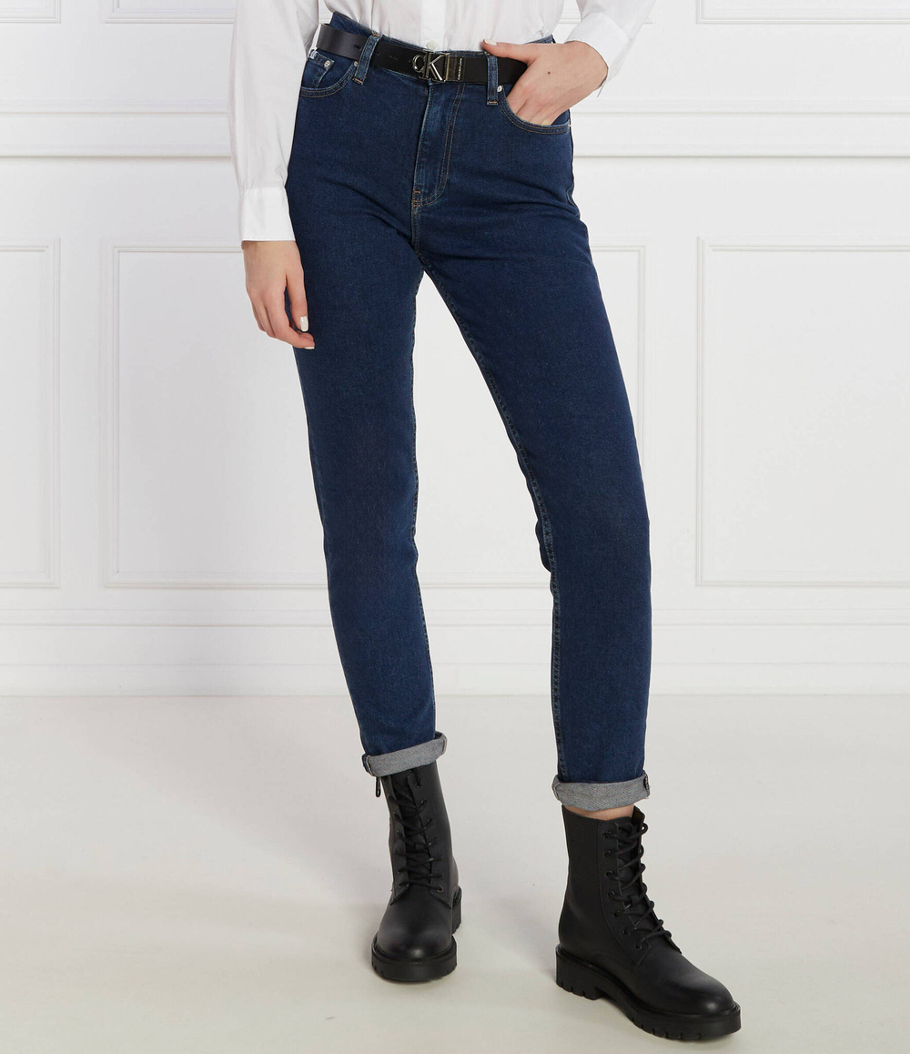 Джинсы MOM JEAN CALVIN KLEIN JEANS - темно-синий(J20J223244)