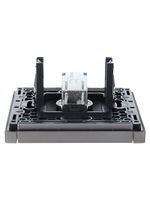FORTE&PIANO Розетка TV оконечная FP528 сталь IEK