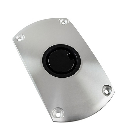 Основание стойки сиденья палубное врезное 9"x5 1/4"