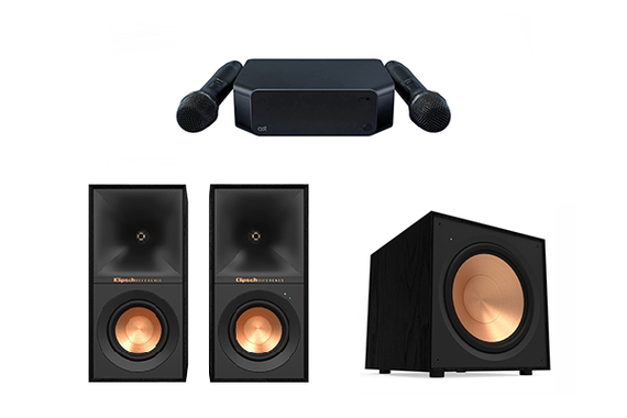 Комплект караоке на базе AST Zoom 2 c акустикой Klipsch