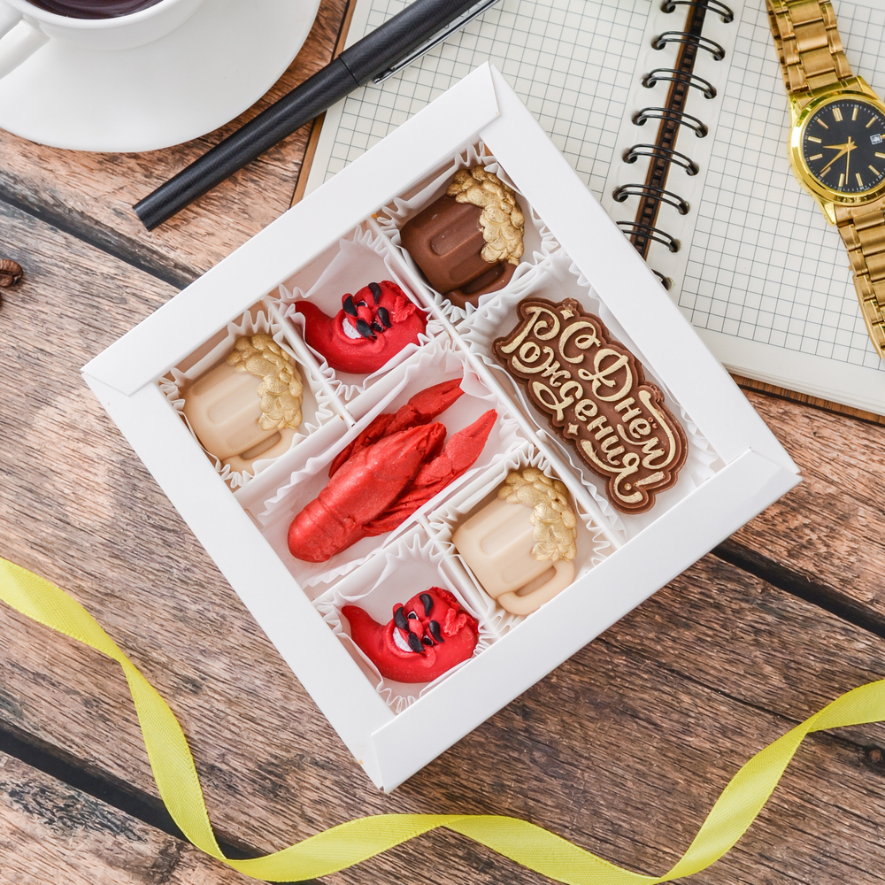 Набор "С днём рождения" с раком #2