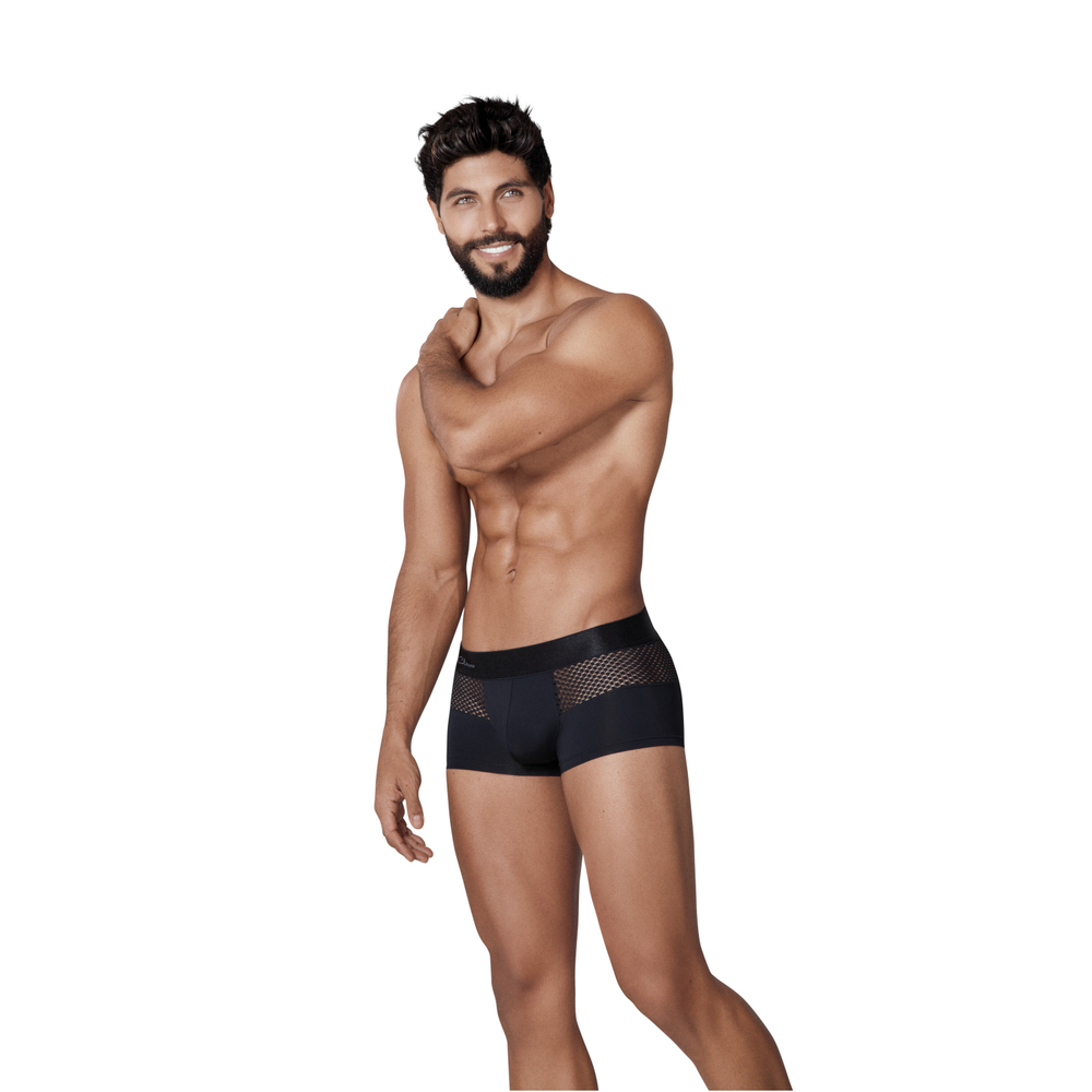 Мужские трусы хипсы черные Clever Moda URGE TRUNKS 131511