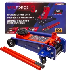 Домкрат подкатной гидравлический 3т (h min 135мм, h max 460мм) YATAFORCE YF-T830025