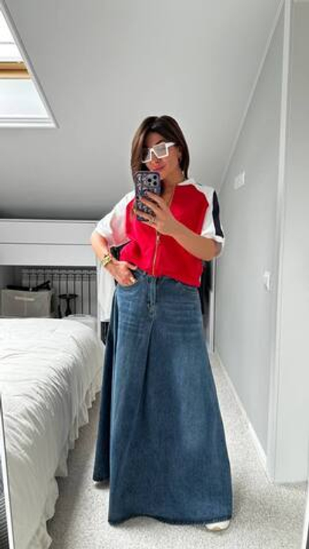 Юбка джинсовая