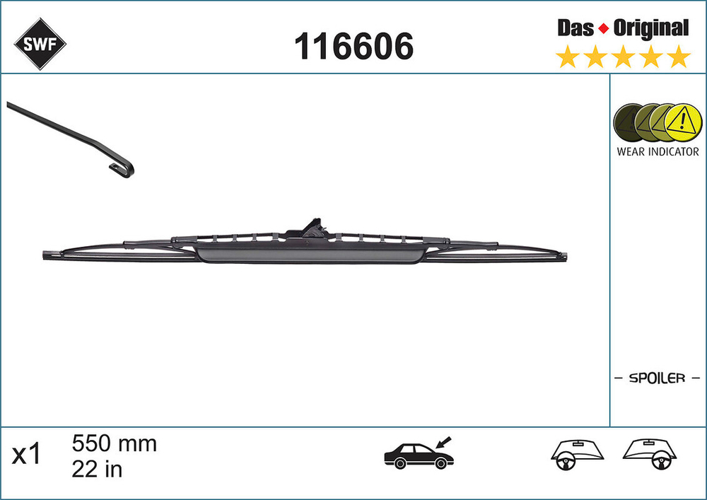 SWF - 116606-SWF - Wiper Blade