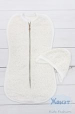 Пеленка-кокон + чепчик