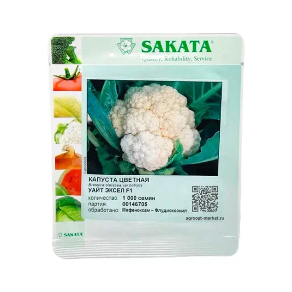УАЙТЭКСЕЛ F1 семена капусты цветной (Sakata | Alexagro) – фото 2