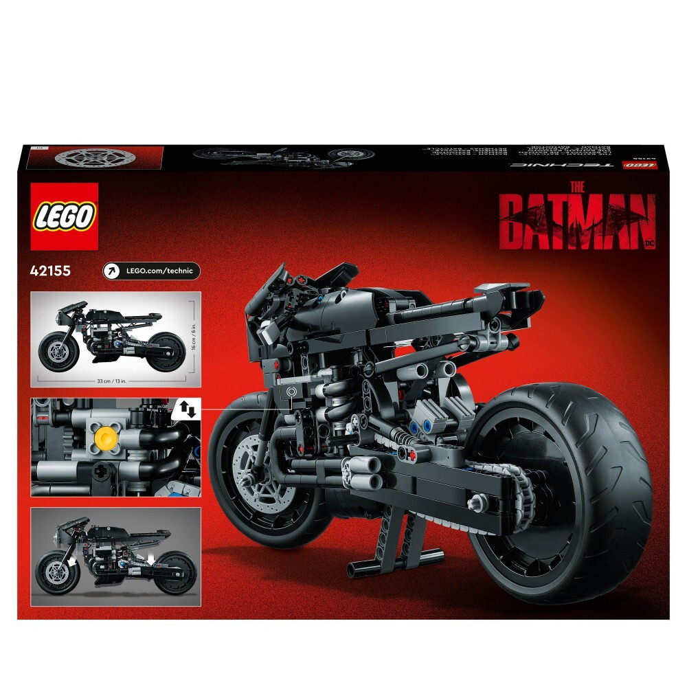 LEGO Technic - БЭТМЕН - БЭТМОТОР 42155 / артикул   42155  / GTIN 5702017424750