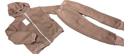 Комплект из футера с начесом на рост 110 см