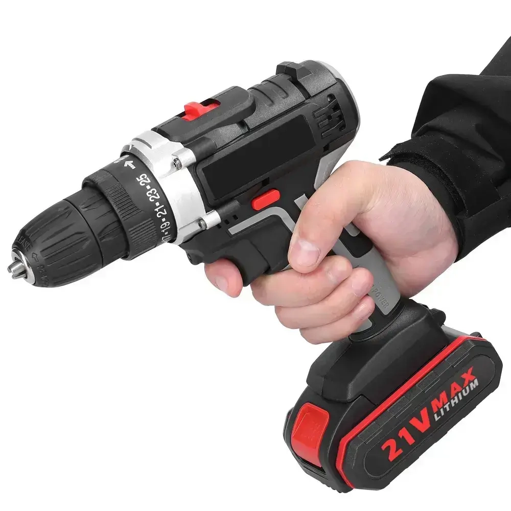 дрель шуруповерт аккумуляторная,2 батареи,шуруповерт дрель аккумуляторный 1300 мАч