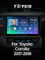 Teyes SPRO Plus 10,2" для Toyota Corolla, Auris 2017-2018