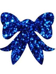 Бантик из пенофлекса 15 см., синий, ПромЕлка (Б2-150-BLUE)